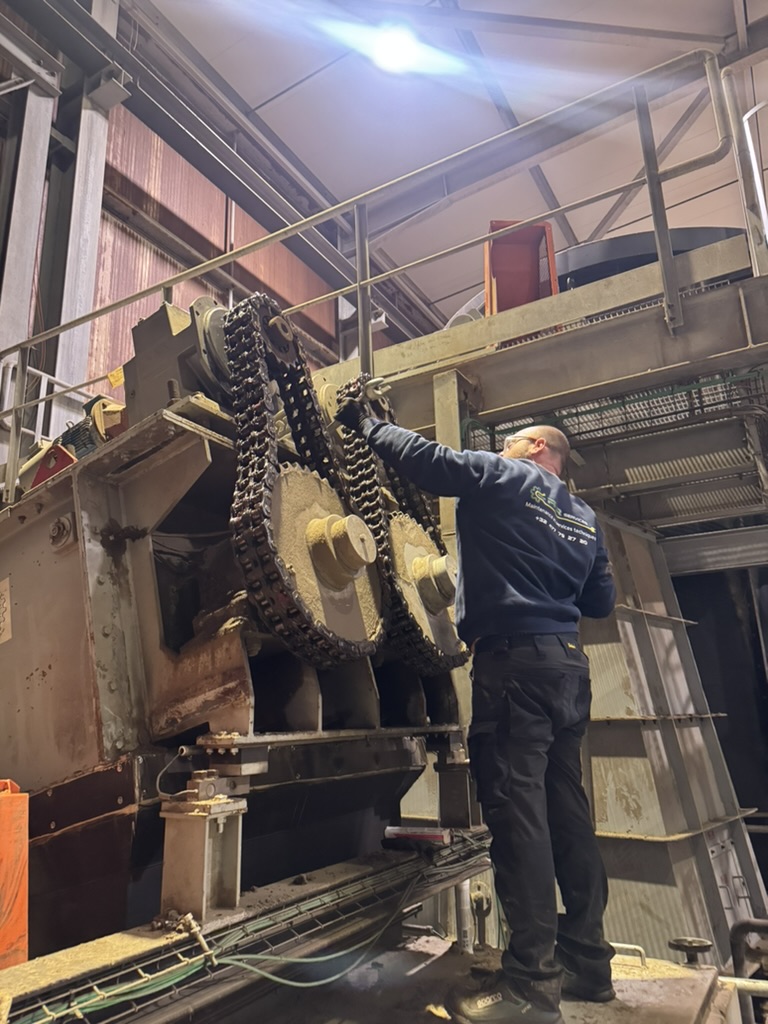 Maintenance préventive chez Delhez Bois